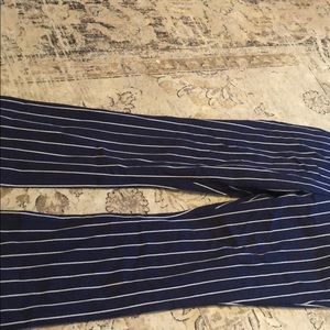 High waisted crop pants